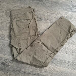 Kate Spade Slim Ankle Pant size 0 Olive Green